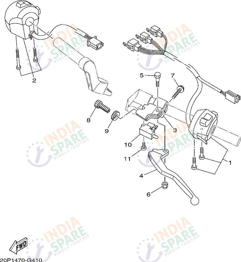 HANDLE SWITCH & LEVER